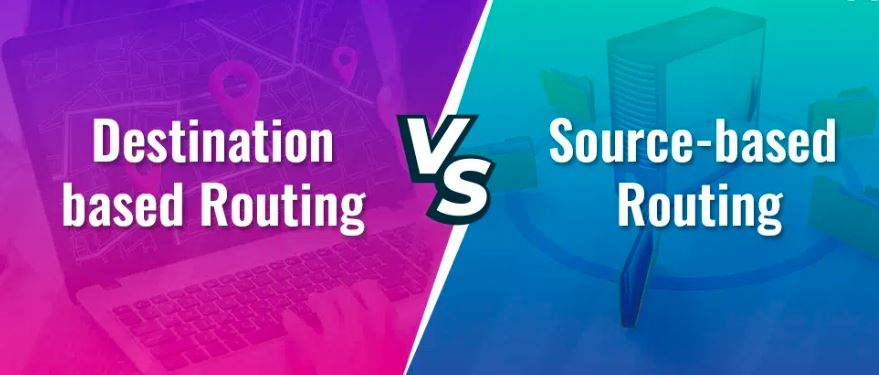 what isdestination routing and source based routing